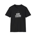 Gone Fishing T-Shirt — Minimal Hook Graphic Fishing Tee