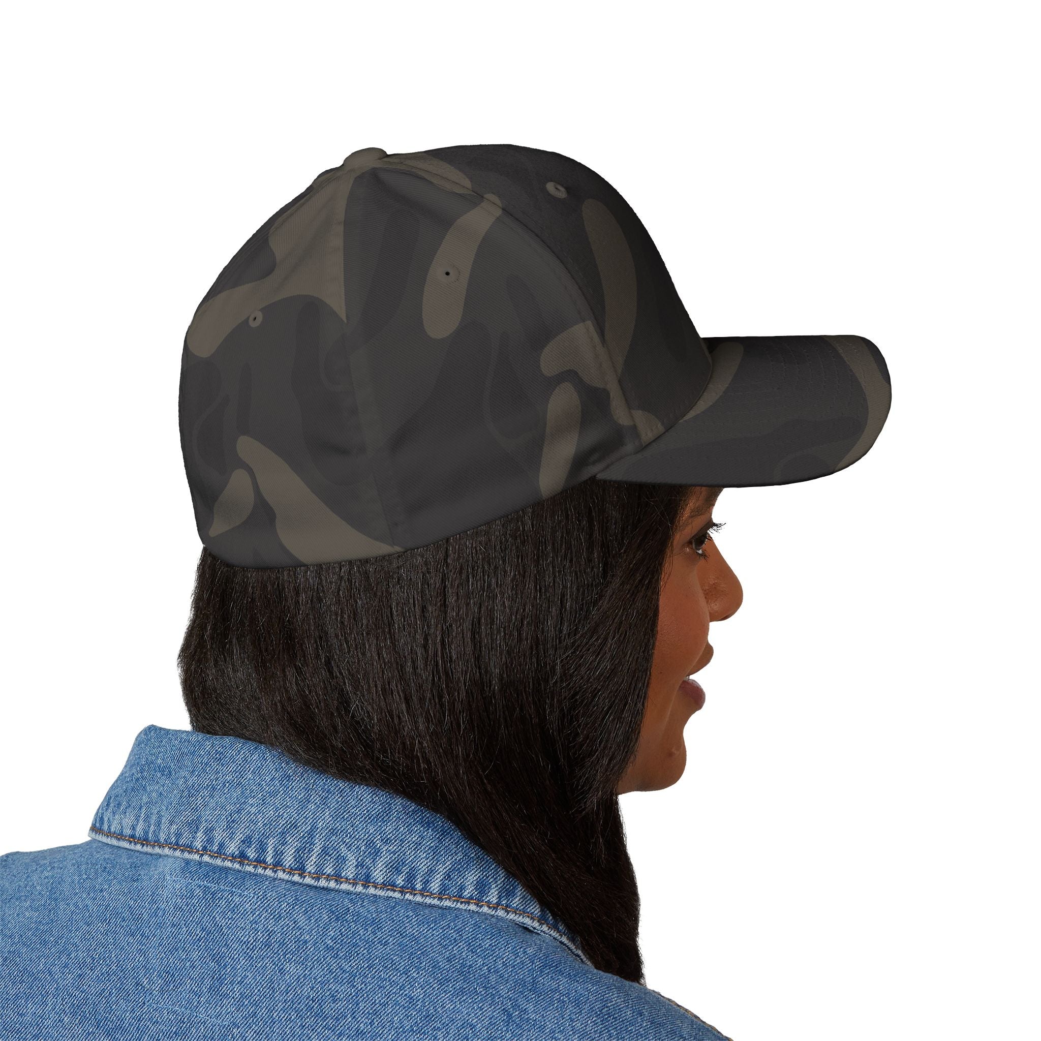Skill Issue Embroidered Camo Cap